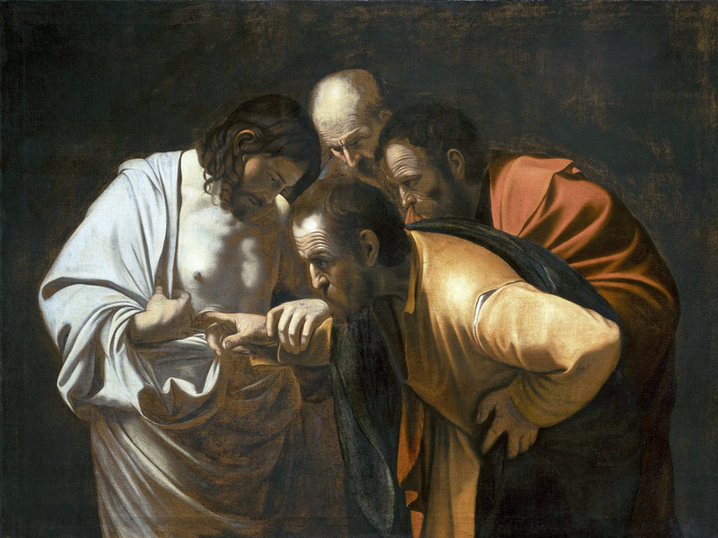 Michelangelo Merisi da Caravaggio: Der ungläubige Thomas 